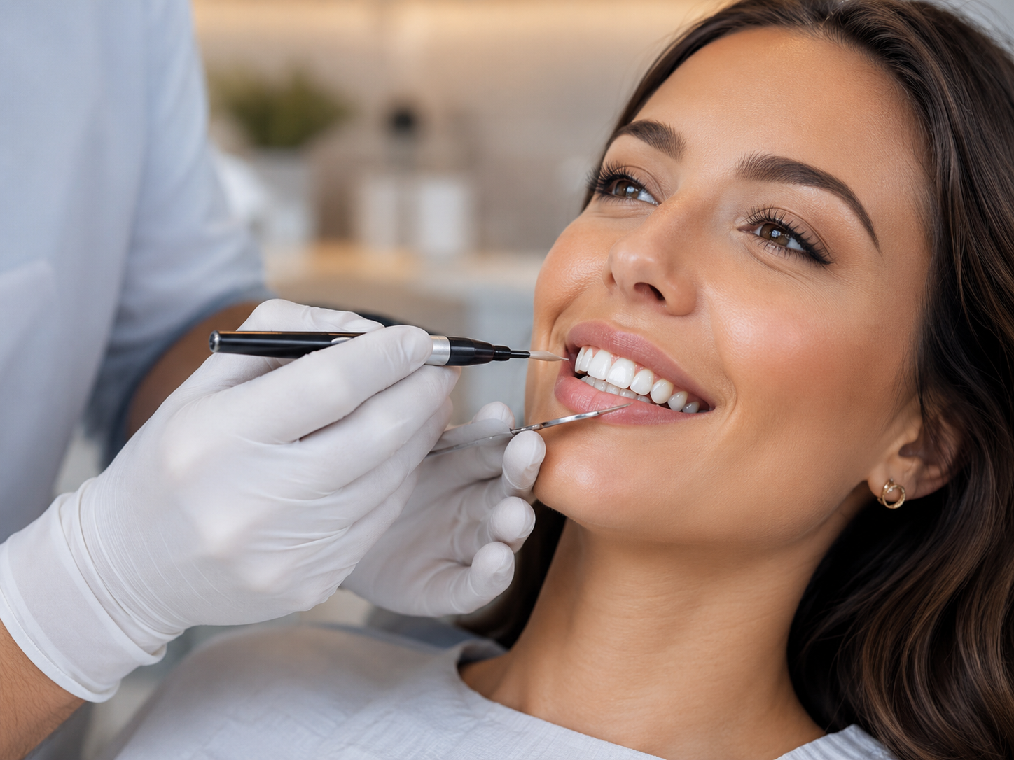 Dental bonding treatment
