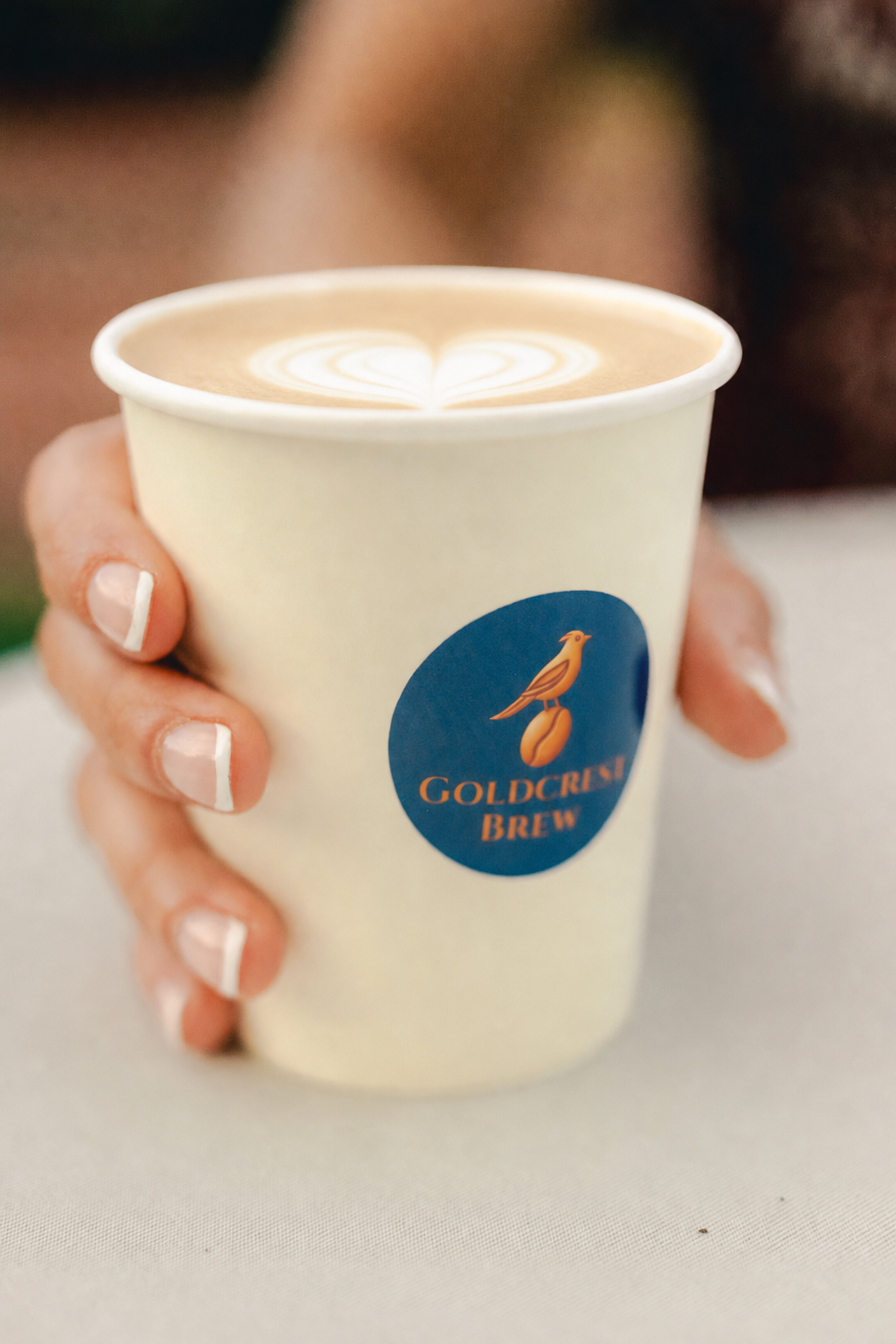 Signature lattes served by Goldcrest Brew