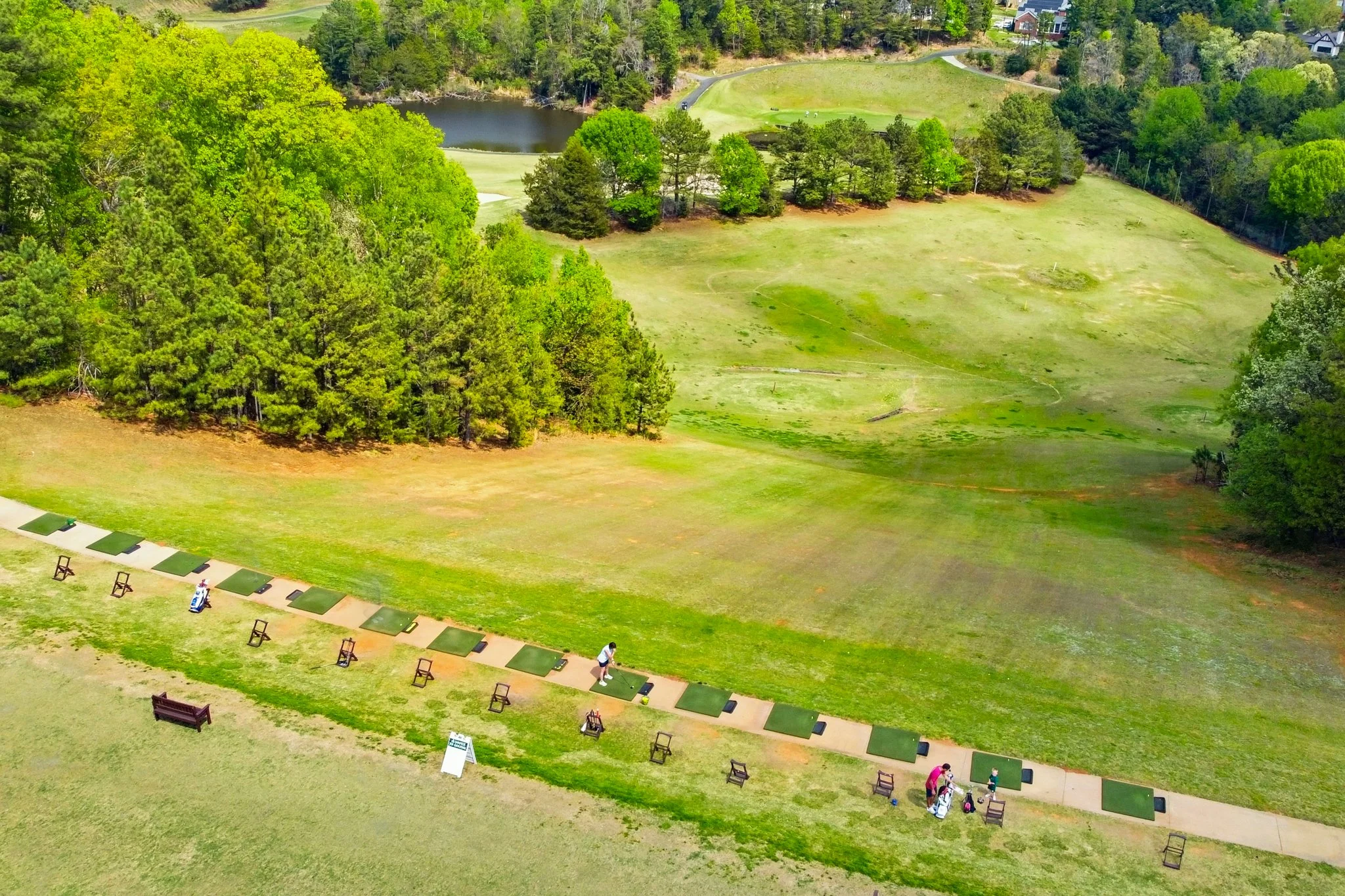 Tega Cay Golf Club driving range