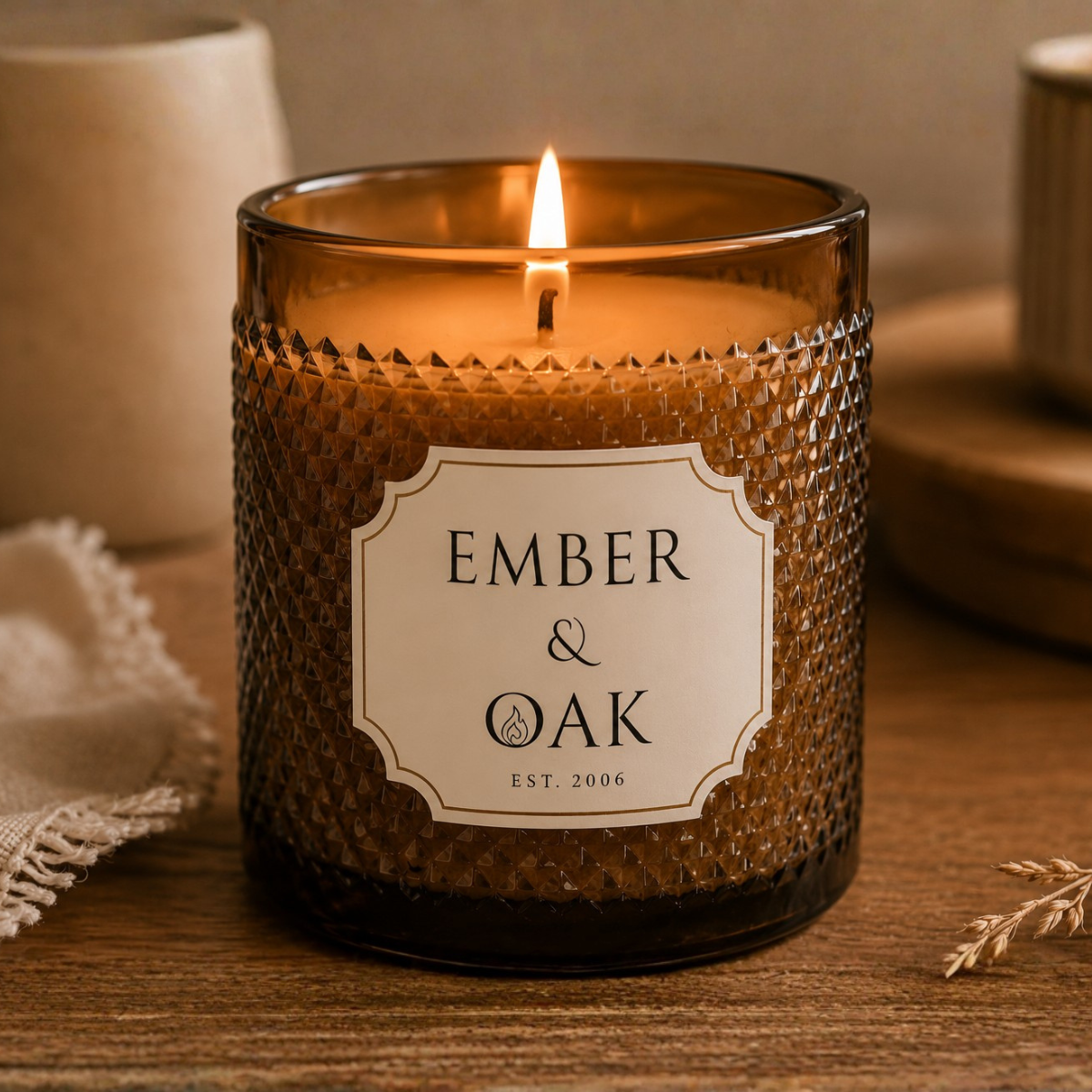 Ember and Oak brand design project