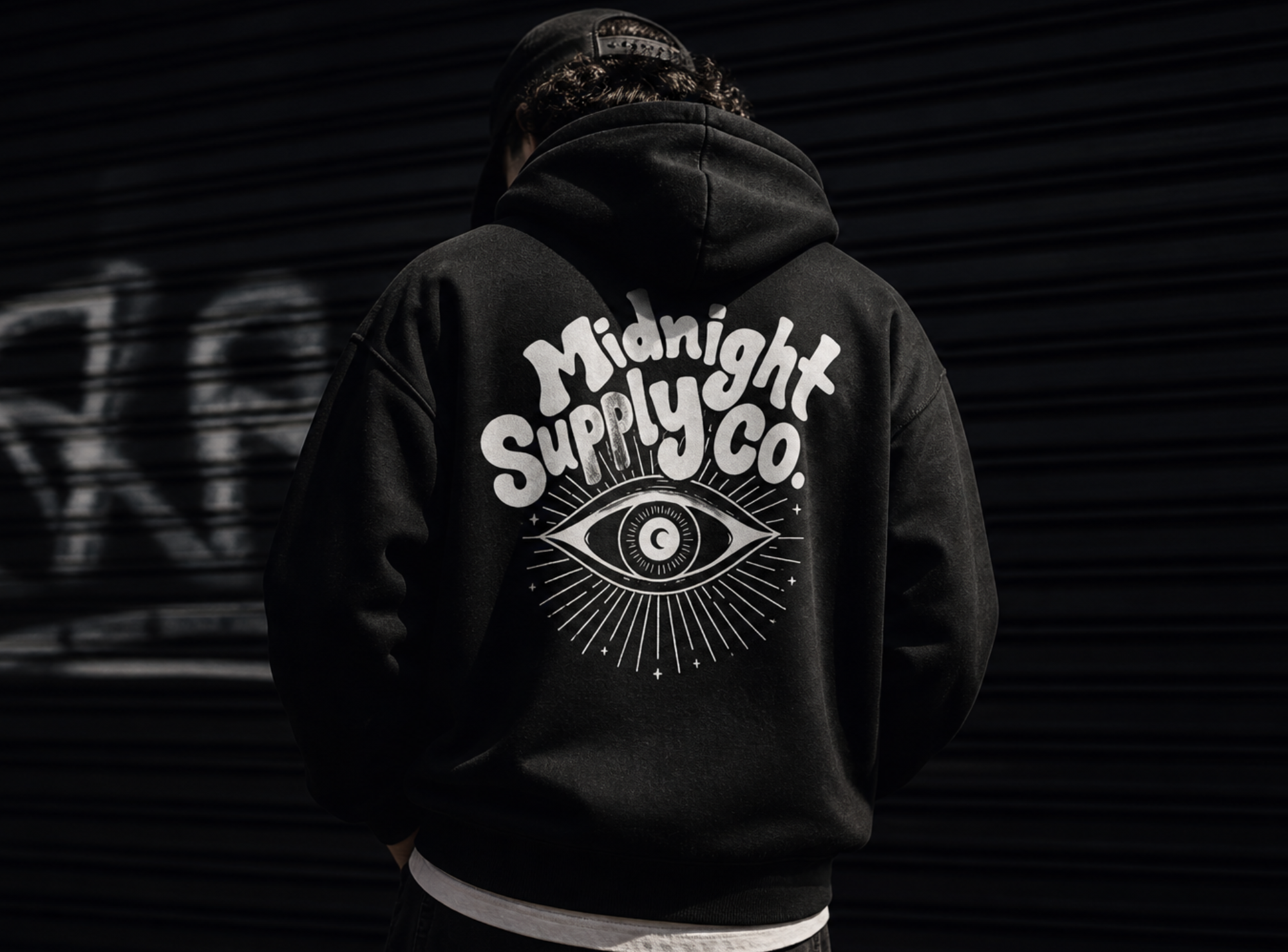 Midnight Supply Co. brand mockup