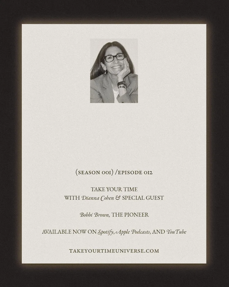 Literary layout card for Season 001, Episode 012 with Bobbi Brown