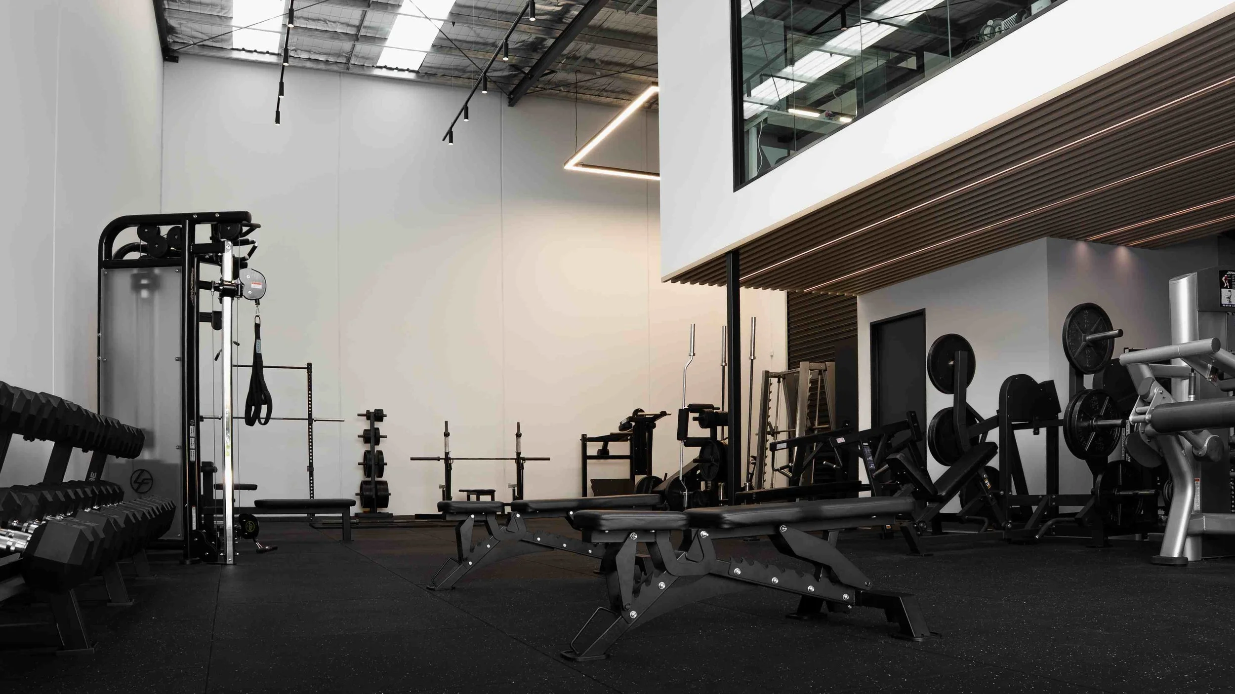 The gym floor at Another Gym