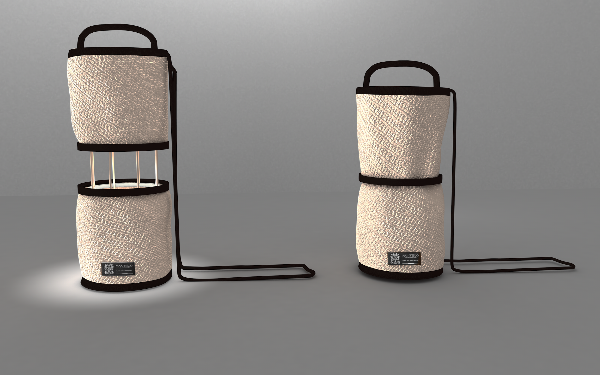 Lighting Bag render with light
