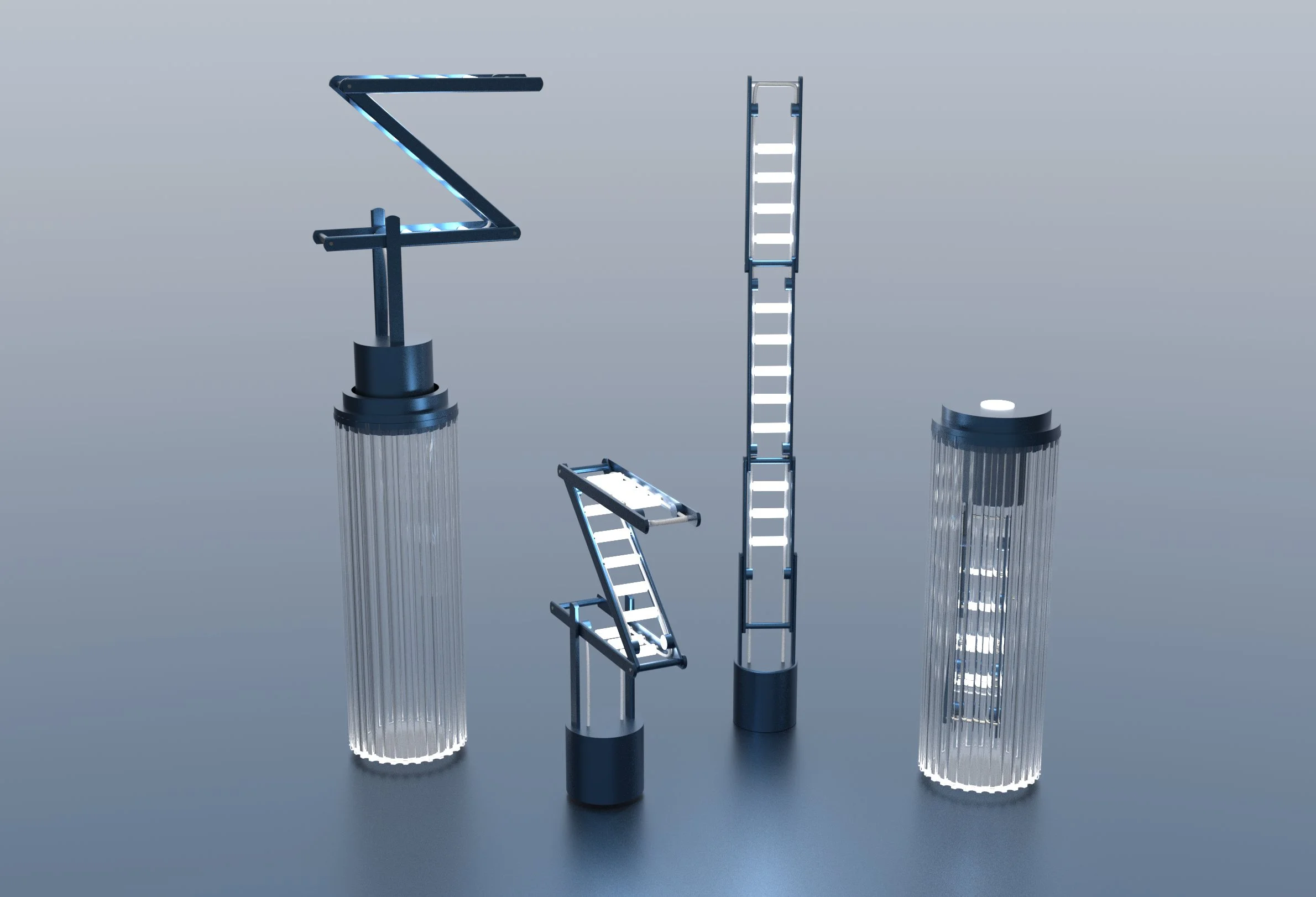 Lampada Caio final render