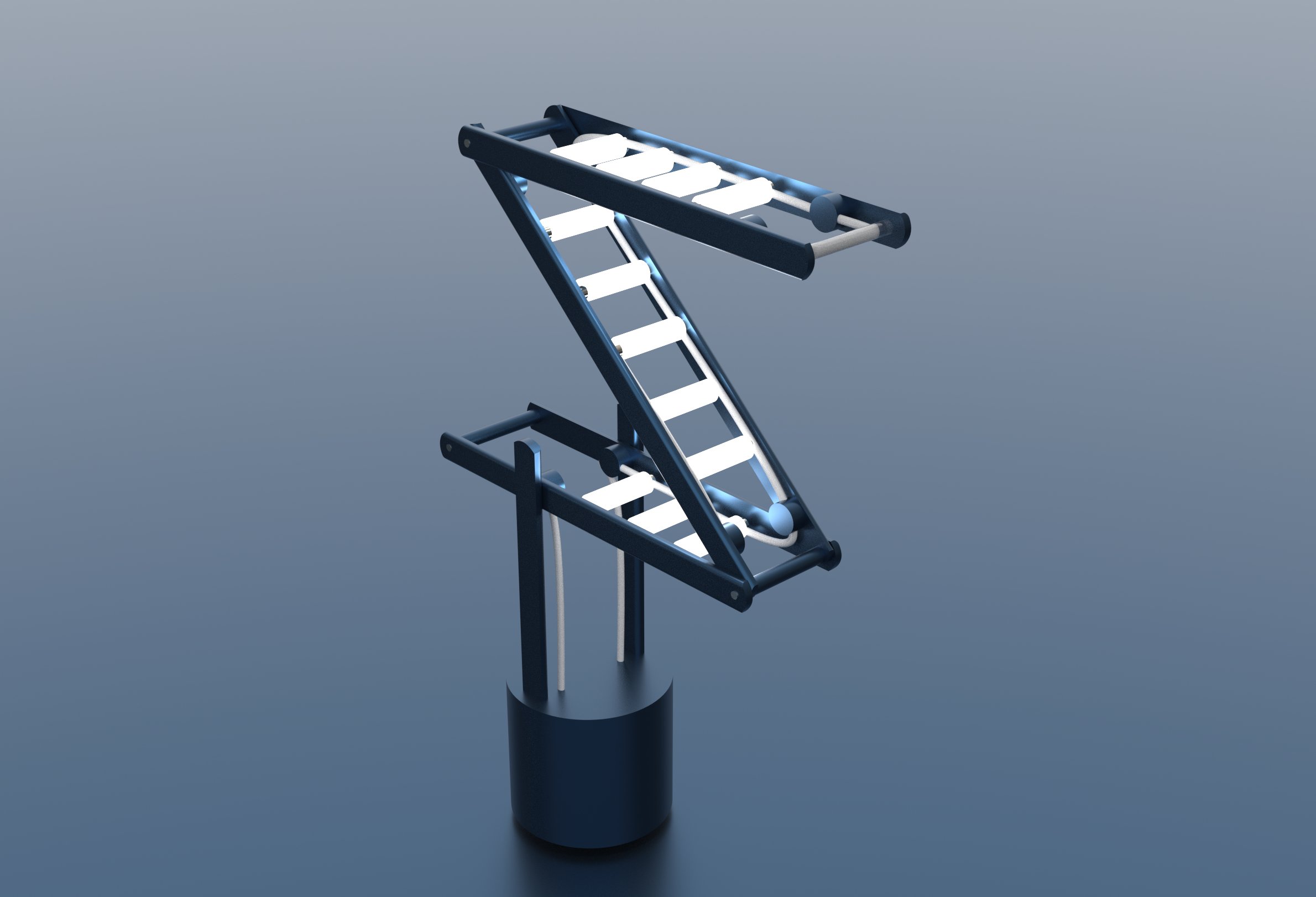 Lampada Caio render detail