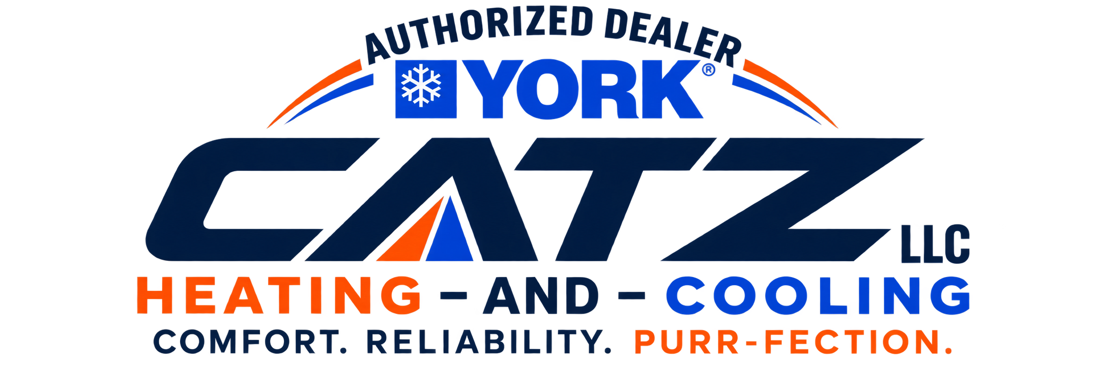 CATZ Heating and Cooling, Authorized YORK Dealer. Comfort. Reliability. Purr-fection.