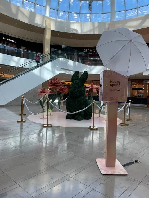 Open air print photo booth setup