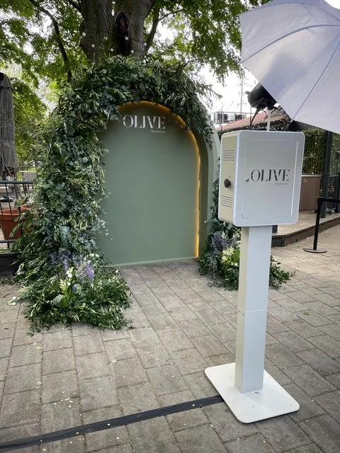 Open air photobooth print activation
