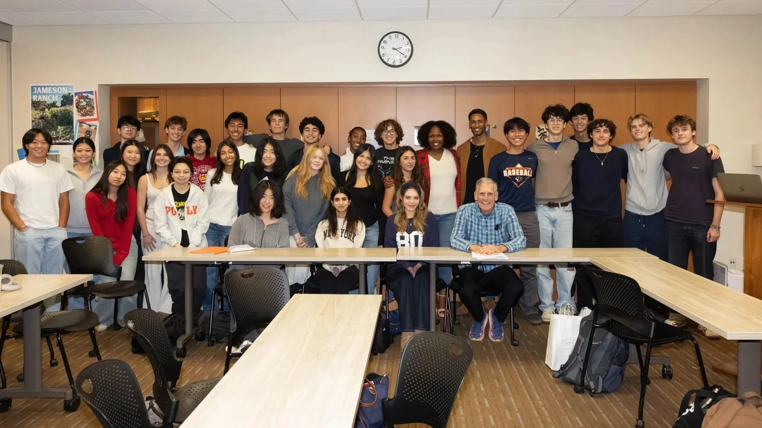 Kind Kulture community gathered in a Los Angeles classroom