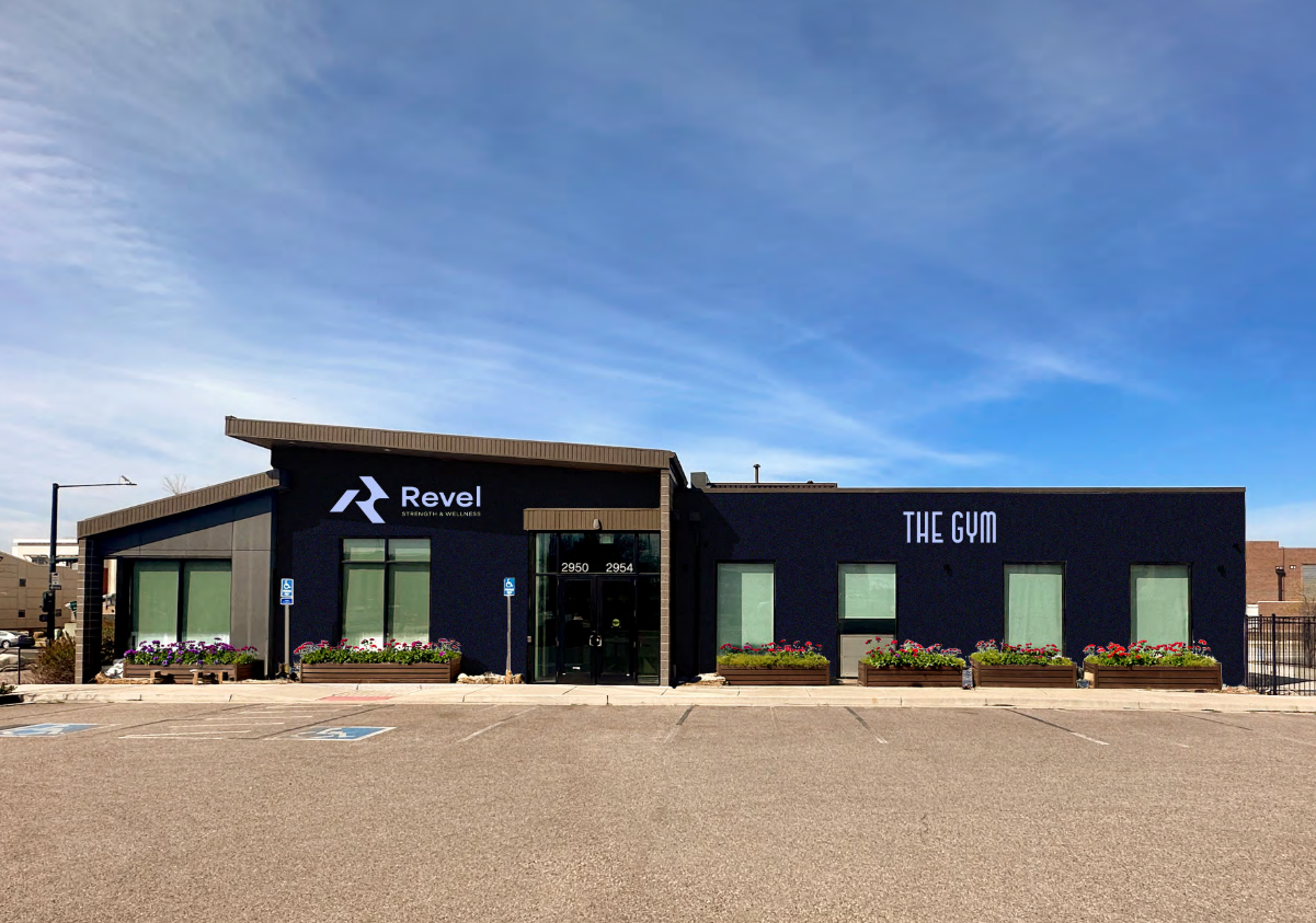 Revel Strength and Wellness building at 2950 N Havana St, Central Park, Denver CO 80238