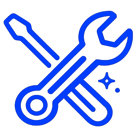 Reliable emergency plumbing repair icon