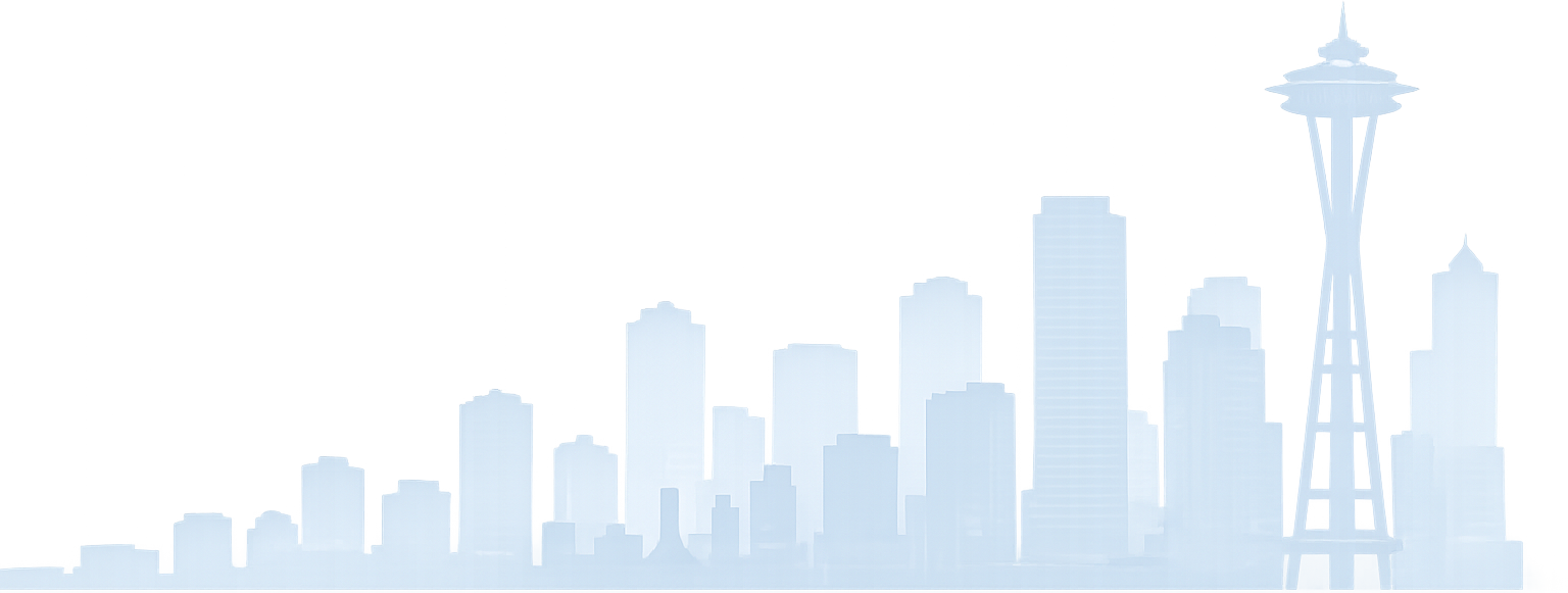 Seattle skyline for Emergency Plumbing Service Area