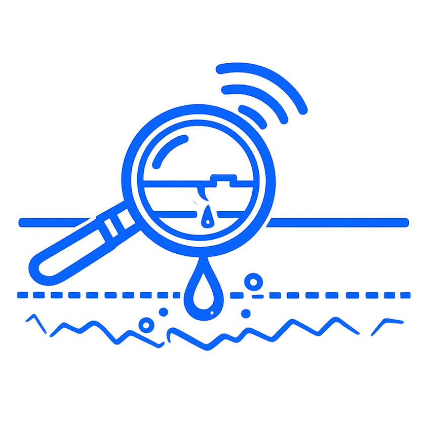Water Line Leak Detection icon
