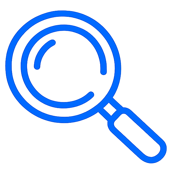 Plumbing inspection and clean diagnosis icon for leak repair, drain issues, and pipe problems