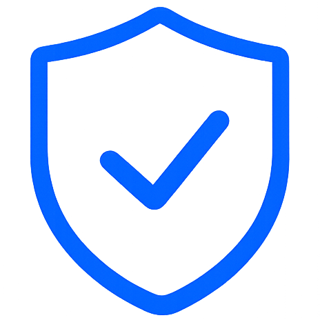 Licensed bonded and insured icon