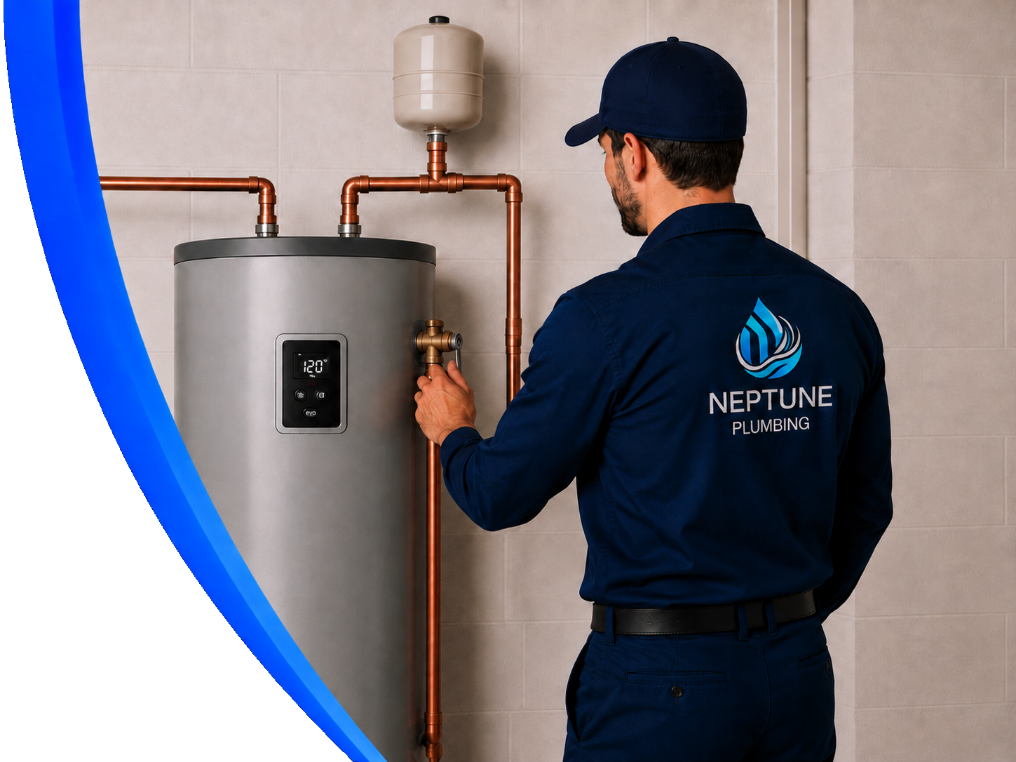 Neptune Plumbing water heater installation repair and replacement services in Seattle