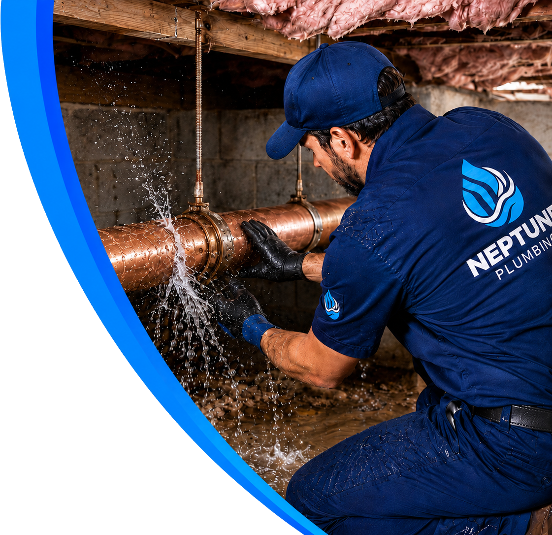 Neptune Plumbing emergency plumber providing fast plumbing repair service in Seattle