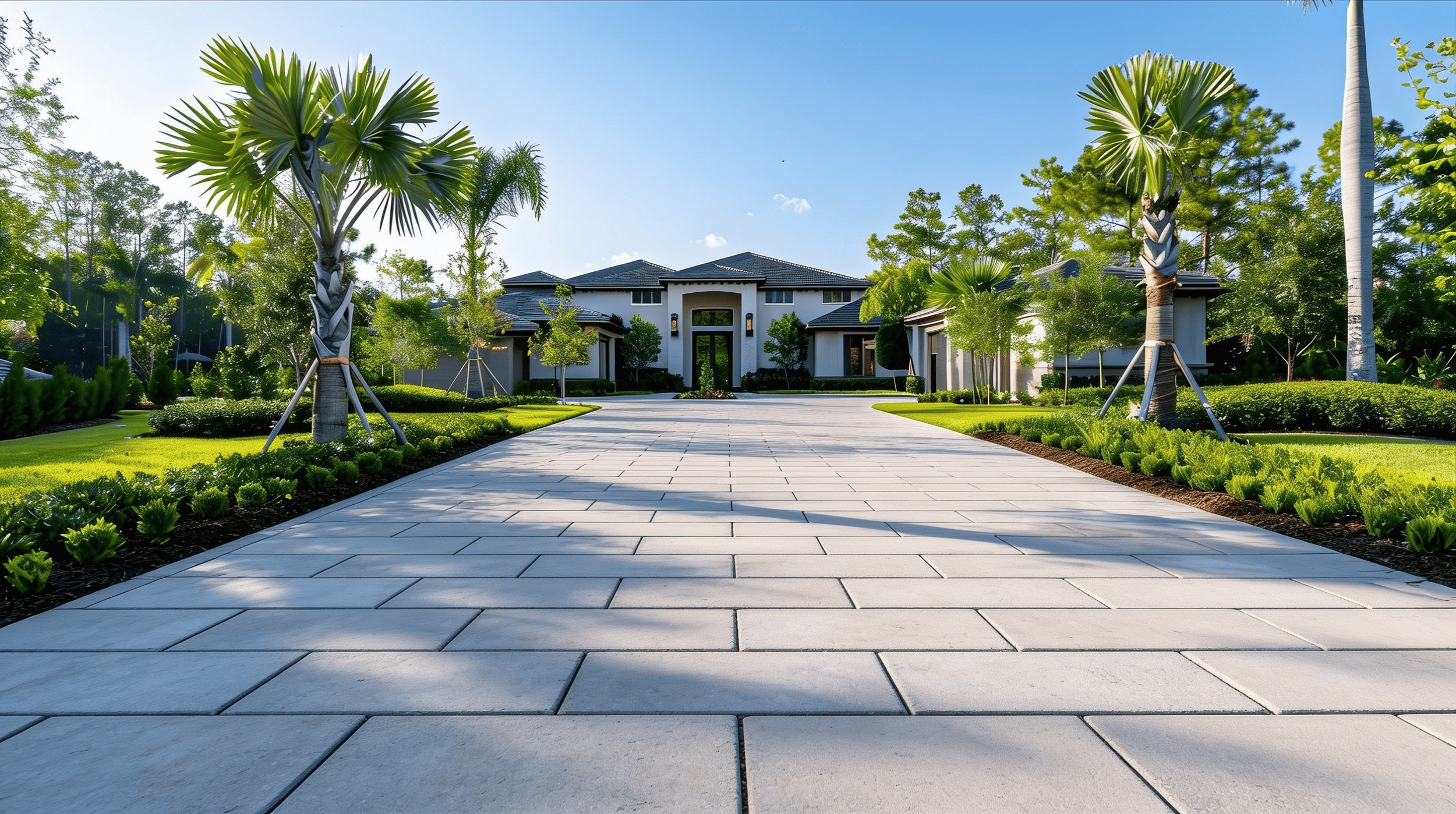 Paver driveway project
