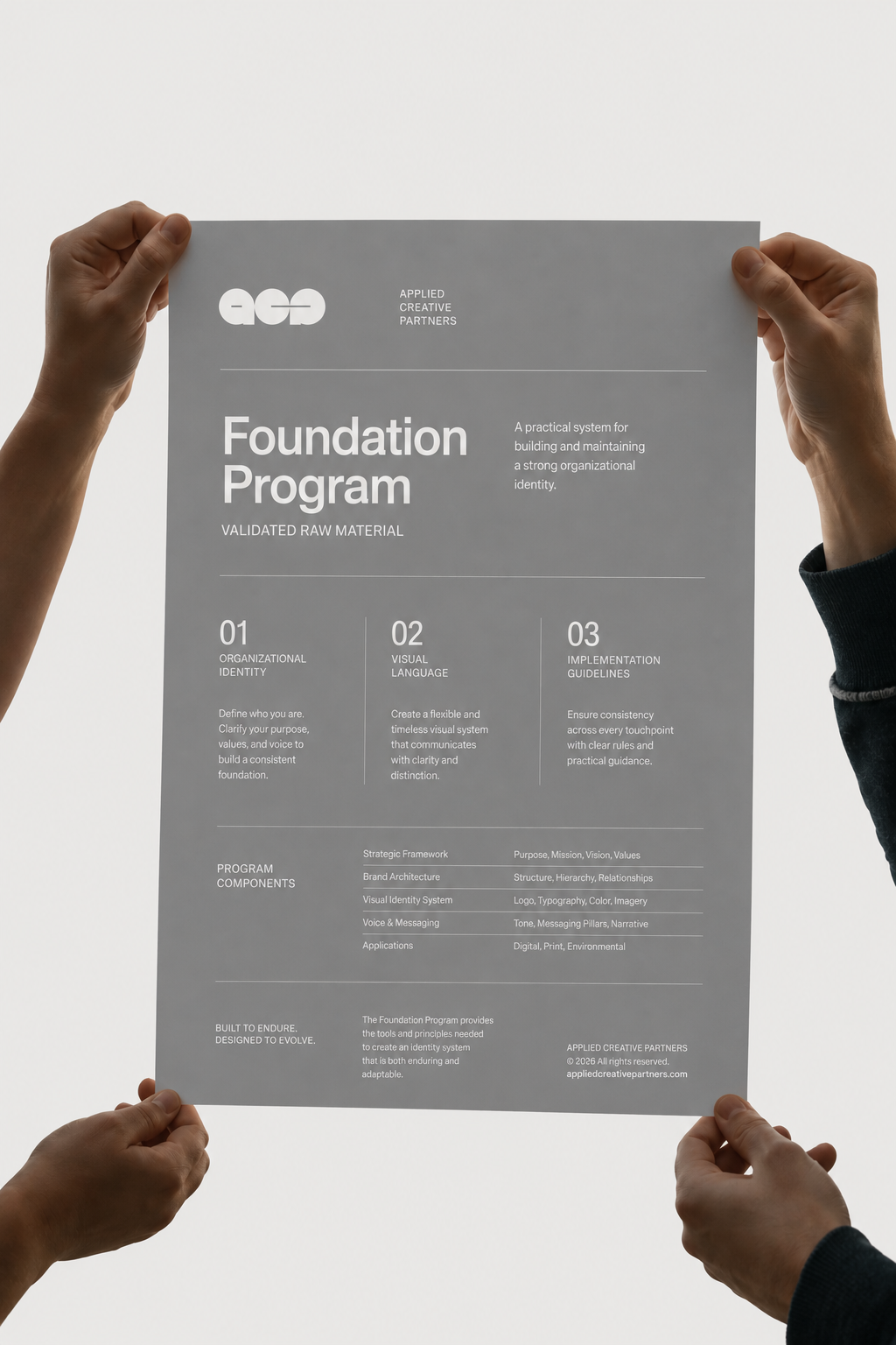 Applied Creative Partners — Find the signal. Build the system. Create with intent.