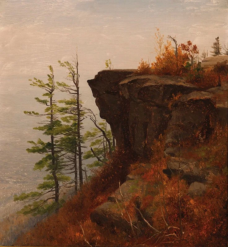 Sanford Robinson Gifford, A Ledge in the Catskills, 1865