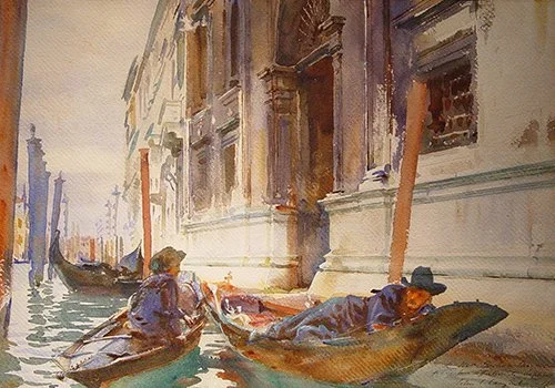 John Singer Sargent, Gondolier's Siesta