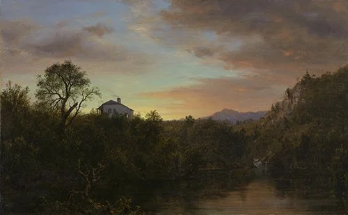 Frederic Edwin Church, Sunset, 1860
