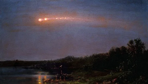 Frederic Edwin Church, Meteor of 1860, c. 1860