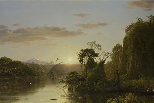 Frederic Edwin Church, Scene on the Magdalena, 1854