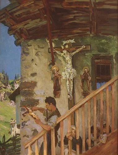 John Singer Sargent, A Tyrolese Crucifix