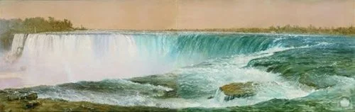 Frederic Edwin Church, Horseshoe Falls, Niagara, 1857