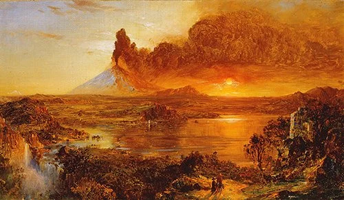 Frederic Edwin Church, Eruption at Cotopaxi, c. 1865