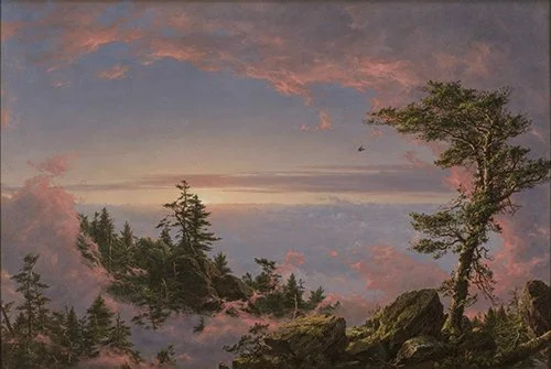 Frederic Edwin Church, Above the Clouds at Sunrise, 1849