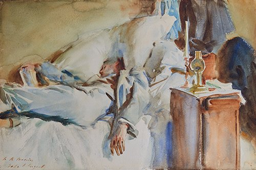 John Singer Sargent, Peter Harrison Asleep