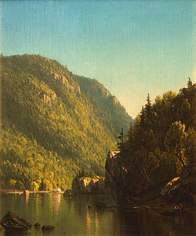 Sanford Robinson Gifford, Echo Lake, Franconia Notch, 1866