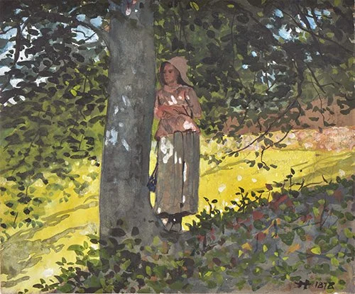 Winslow Homer, A Shady Spot, Houghton Farm