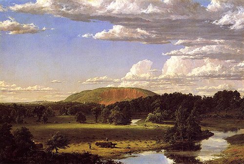 Frederic Edwin Church, West Rock, New Haven, 1849