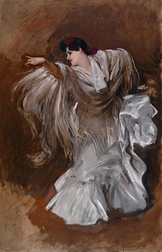 John Singer Sargent, Study for La Carmencita Dancing