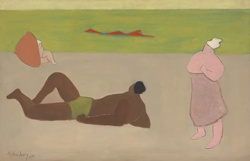 Milton Avery, Seaside (Beach Scene)