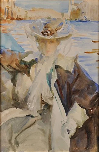 John Singer Sargent, In a Gondola (Jane De Glehn)