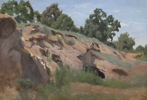 Jean-Baptiste-Camille Corot, Versant rocheux
