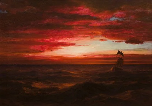 Frederic Edwin Church, Marine Sunset (The Black Sea), 1881-82