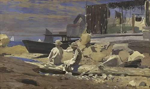 Winslow Homer, Waiting for the Boats