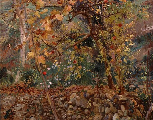 John Singer Sargent, Valledemosa, Majorca, Pomegranate Trees