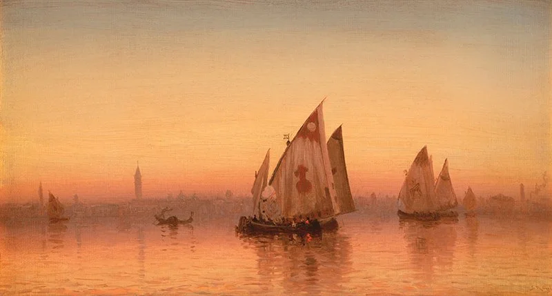 Sanford Robinson Gifford, A Venetian Twilight, 1878