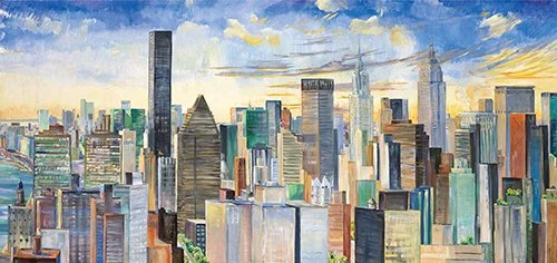 Corinne Cuellar, New York, 422 East 48th Street seen from the 48th floor
