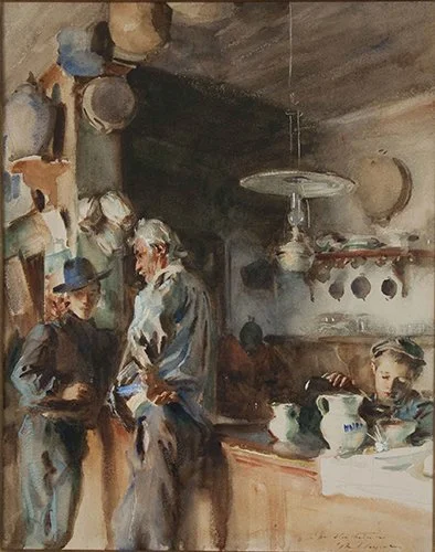 John Singer Sargent, A Venetian Interior (A Spanish Interior, The Wine Shop)