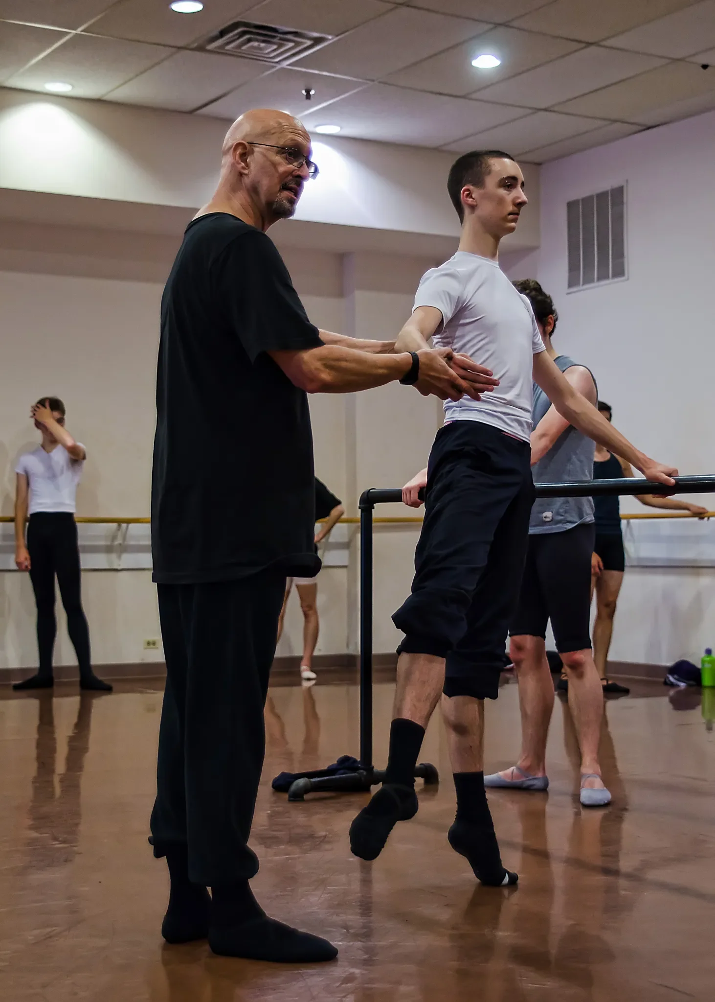 Randall Newsom teaching