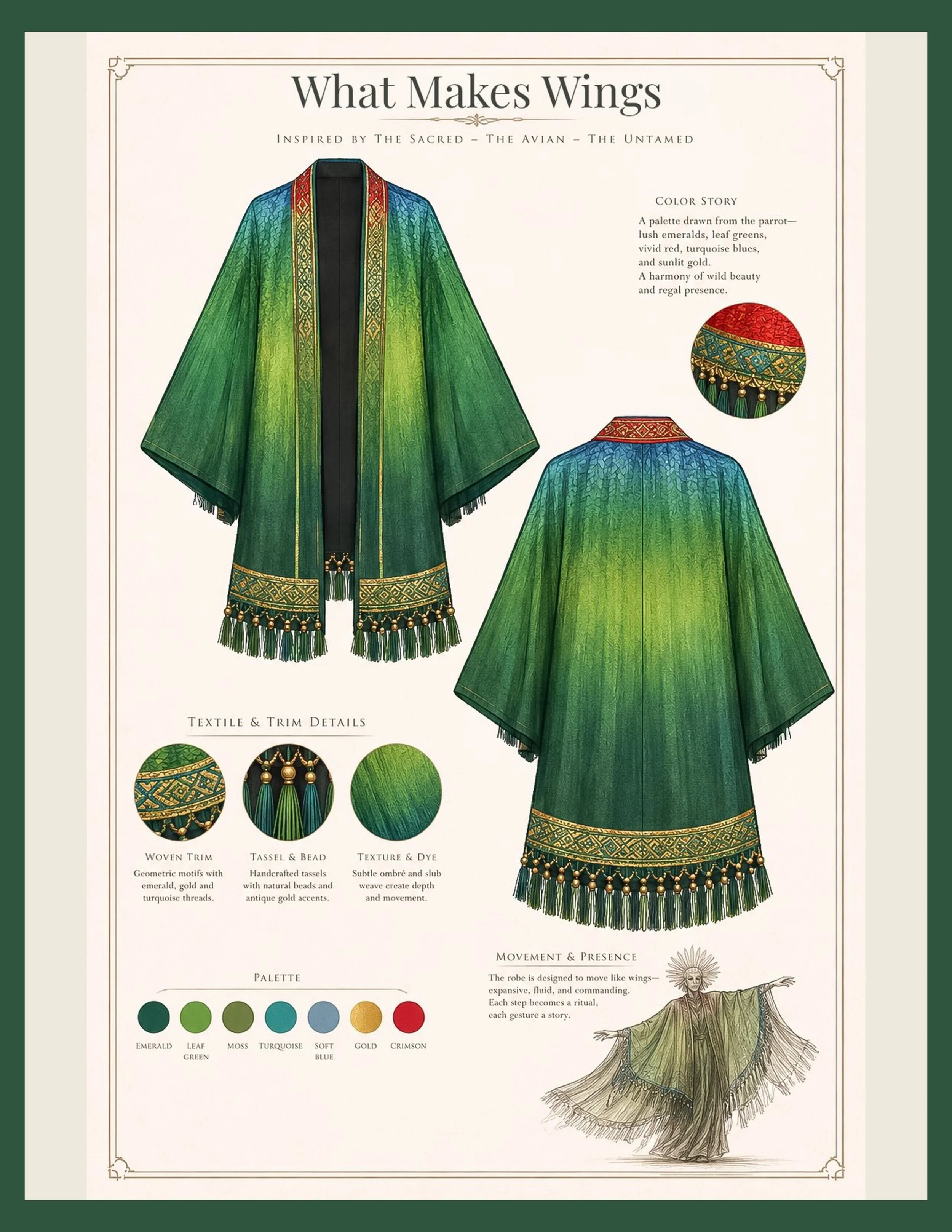 What Makes Wings lookbook page 5