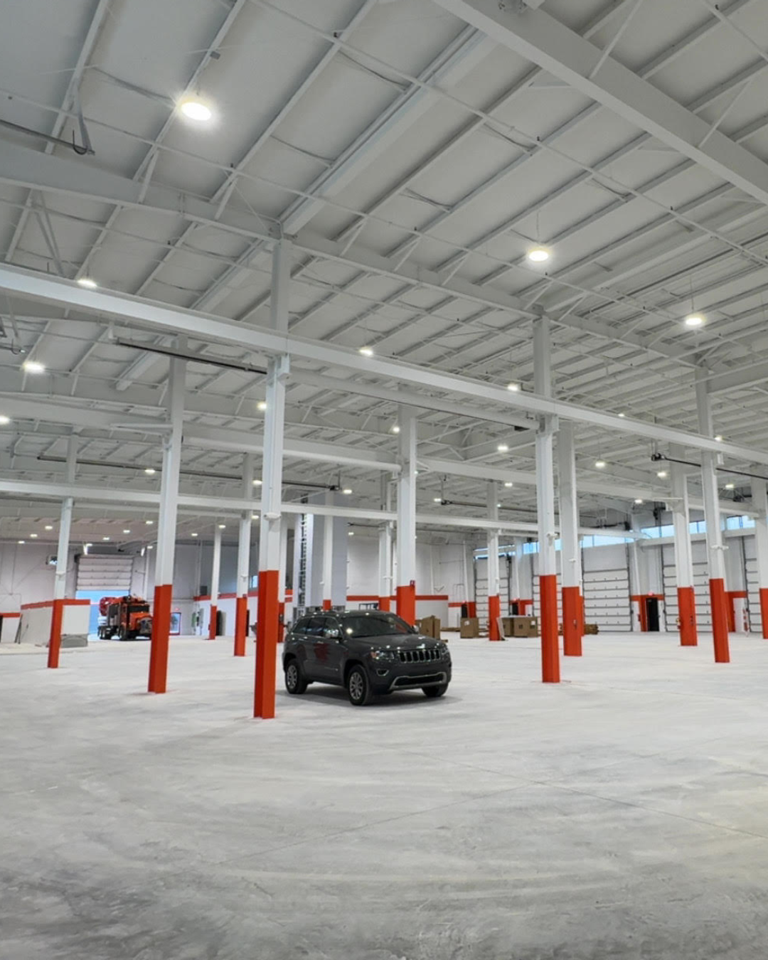Commercial painting project